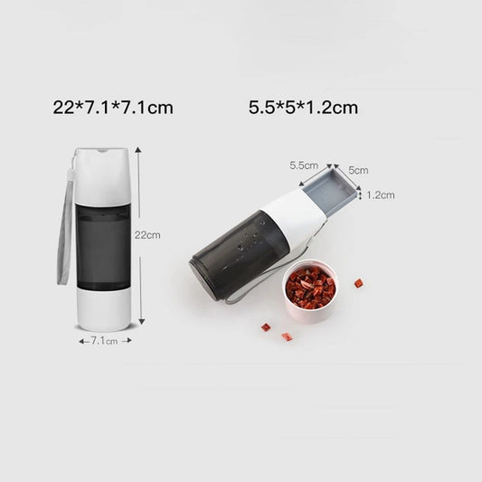 Pet Dog Water Bottle Feeder Bowl Portable Water Food Bottle Pets Outdoor Travel Drinking Dog Bowls Water Bowl For Dogs Cat