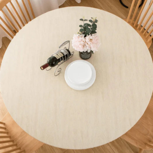 Round Fit Tablecloth Digital Printing Oil-proof Waterproof Table