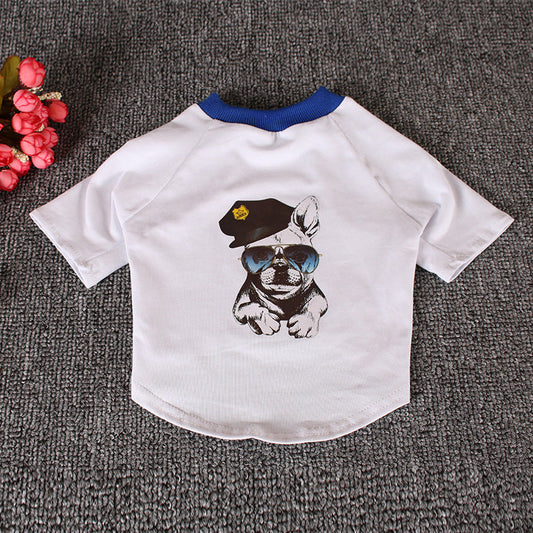 Pet Dog Cotton Two-legged T-shirt