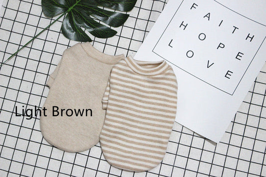 Pet Teddy Clothes Pure Cotton Pajamas Than Dog Winter Clothes