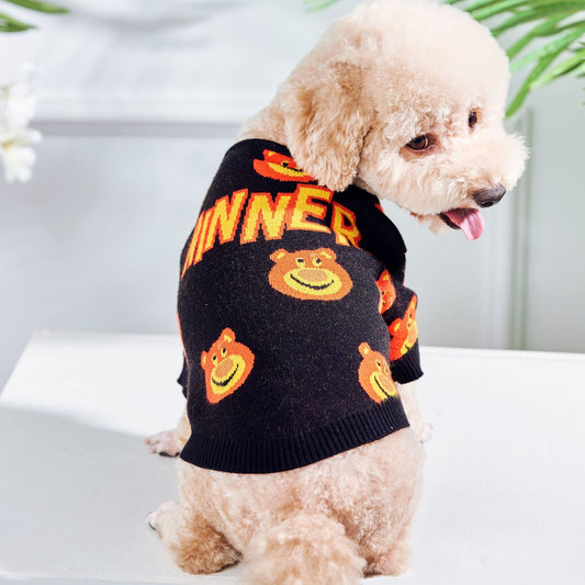 Pet Sweater Tide Brand Cat Clothes To Keep Warm