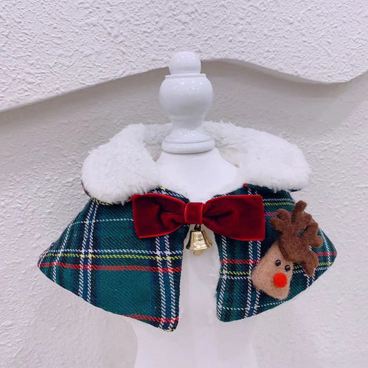Pet Christmas Clothes Scarves Capes And Outfits
