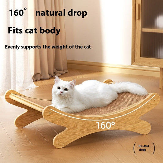 Jute Style Cat Scratch Board Cat Nest Integrated Scratch-resistant Wear-resistant No Dandruff