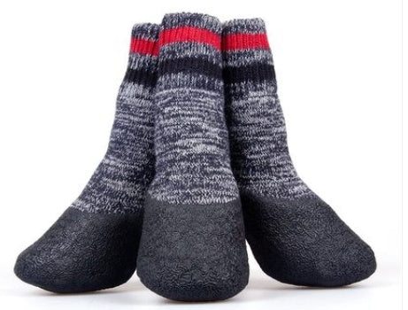 Autumn And Winter Large Golden Retriever Waterproof Outing Socks