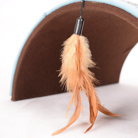 Carpet plush cat scratch board