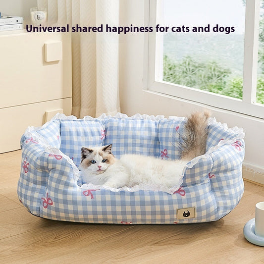 Semi-enclosed Pet Kennel For Small Dogs In All Seasons Of Summer