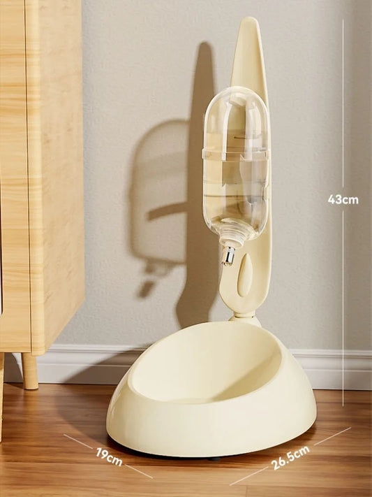 Dog Non Wet Mouth Automatic Rabbit Drinker Cat Water Bottle Unplugged Pet Drinker Set