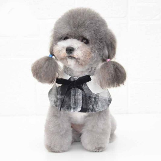 Fashion Simple Pet Shawl Bow Tie Bib