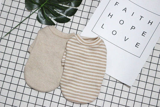 Pet Teddy Clothes Pure Cotton Pajamas Than Dog Winter Clothes