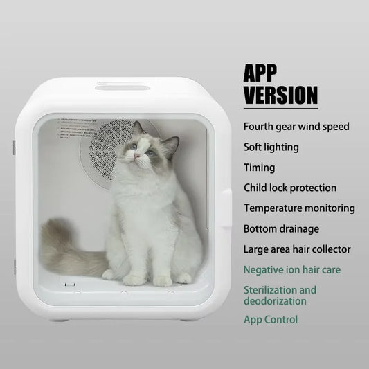 KFX-005651 Automatic Pet Washing and Drying Machine with Quiet Air Blower for Small Animals