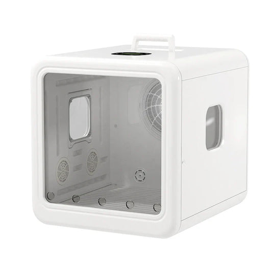 KFX-055379 Eco-Friendly 70L Automatic Pet Dryer Box with Disinfection Function - Quiet Hair Dryer for Cats and Small Animals