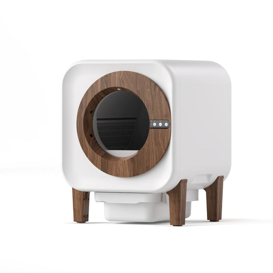 KFX-187795 Automatic Self-Cleaning Eco-Friendly Cat Litter Box with 70L Capacity and Air Purification System