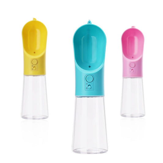 KFX-2038461 Transparent PET Cat Water Bottle with Activated Carbon Filtration - 360ml Capacity