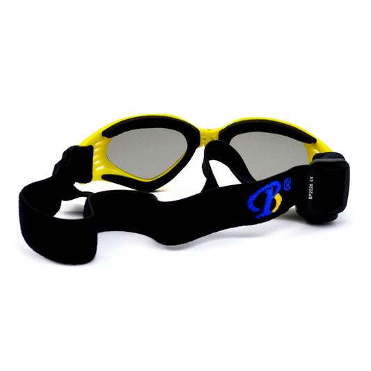 KFX-3011517 Dog Sunglasses with UV400 Protection - Full Frame Pet Goggles in Multiple Colors for Outdoor Activities
