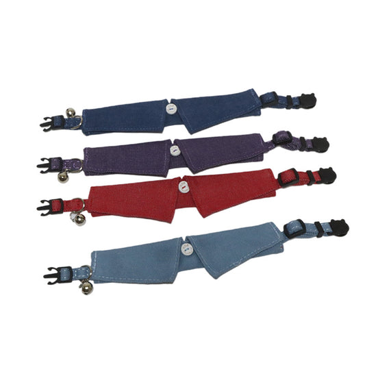 KFX-3496253 Denim Cat Collar in Various Stylish Colors and Patterns