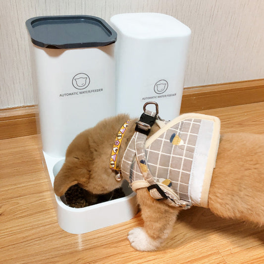 KFX-3906237 Automatic Pet Feeder for Cats and Dogs - 3.8L Capacity, Durable PP Material