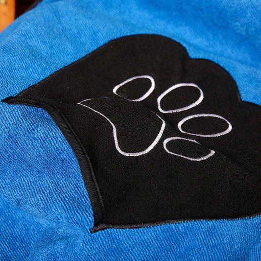 KFX-4216253 Absorbent Quick-Drying Bath Towel for Cats and Dogs – Multi-Color Cotton Fiber Towel