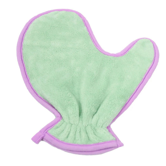 KFX-4412861 Double-Sided Absorbent Fiber Pet Bath Towel Gloves for Cats and Dogs