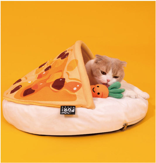 KFX-4430909 Cozy Removable Pet Nest Mat with Raised Rim for Secure Sleeping
