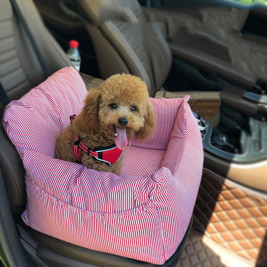 KFX-4529213 Removable Washable Pet Car Seat with Anti-Slip Bottom and High Resilience Cotton, 55*50*35cm