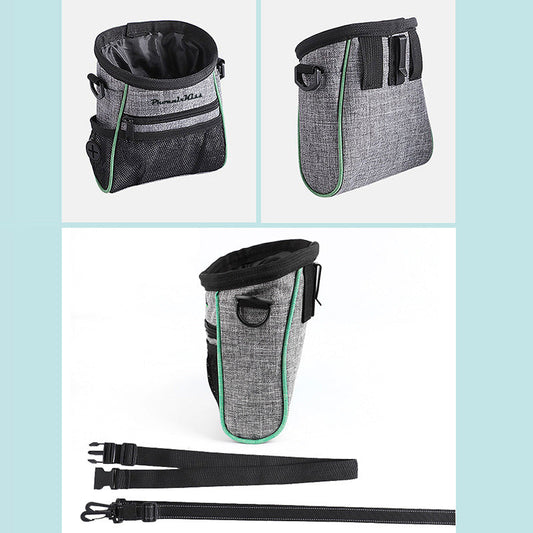 KFX-4561981 Waterproof Oxford Cloth Dog Training Pocket with Adjustable Belt and Strap