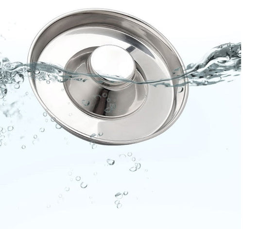 KFX-4565693 Stainless Steel Pet Food Bowl for Dogs and Cats - Available in 26cm, 30cm, and 34cm Sizes