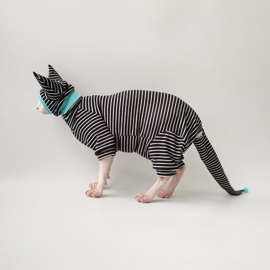 KFX-4691901 Dralon Casual Bellyband Pet Clothing with Optional Hat for Four-Legged Friends