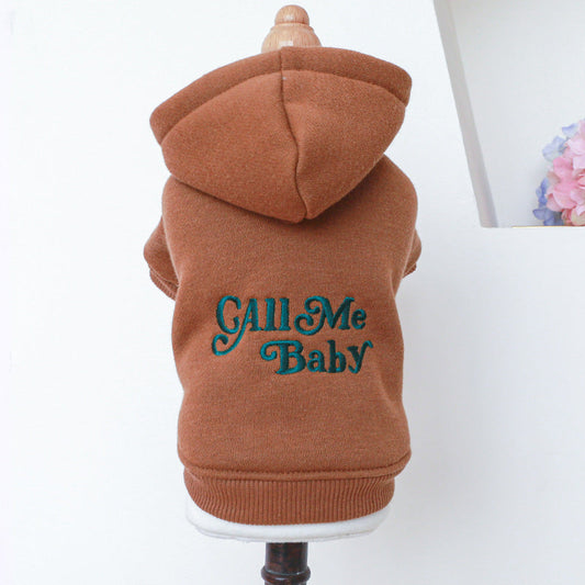 KFX-4888509 Baby Sweater Leggings for Small and Medium Dogs in Curry - Comfortable Polyester Material