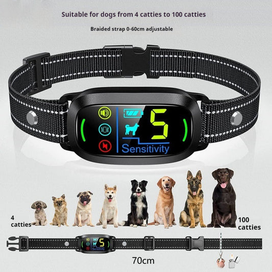 KFX-4895165 Automatic Anti-Bark Device with Remote Control and Electric Shock Collar for Dog Training