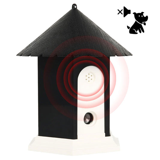 KFX-5405245 Ultrasonic Bark Control Device for Outdoor Use - Waterproof and Durable, 3 Sensitivity Levels