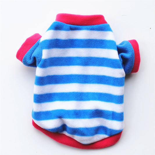 KFX-5609405 Warm Fleece Sweater for Dogs - Cozy Fall/Winter Apparel in Soft, Comfortable Fabric