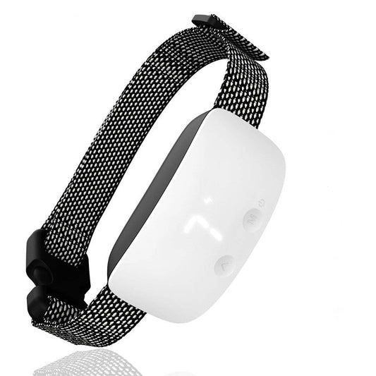 KFX-5634621 Rechargeable Waterproof Dog Bark Control Collar with Nylon Belt and USB Cable