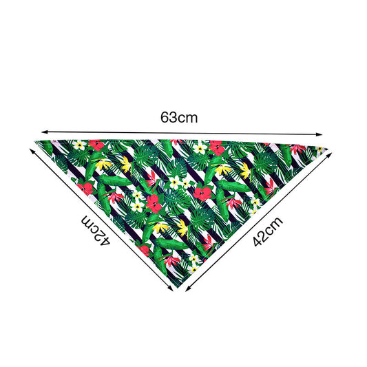 KFX-5757245 Summer Fruit Triangle Drool Towel for Dogs in Various Colors