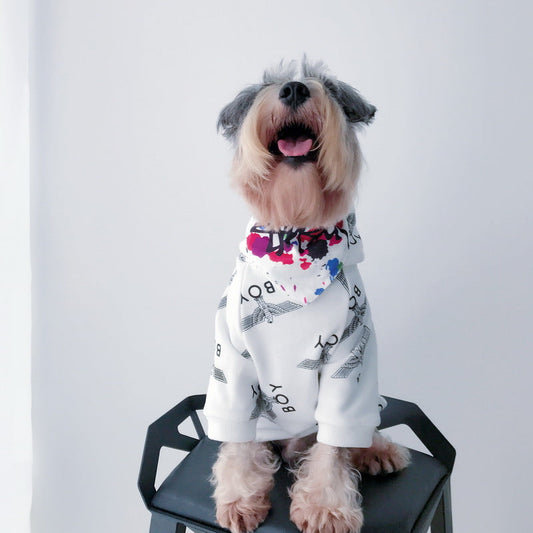 KFX-5871549 Cozy Cotton Sweater for Pets - Perfect for Fall and Winter Wear