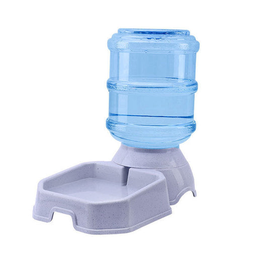KFX-5905085 Automatic Pet Cat Drinking Fountain and Feeder - Detachable Anti-Skid Design in Multiple Colors