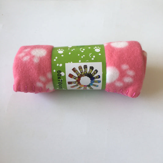 KFX-6182333 Double-Sided Flannel Bath Towel Mat for Pets - Soft and Skin-Friendly, Easy to Clean, 60x70CM