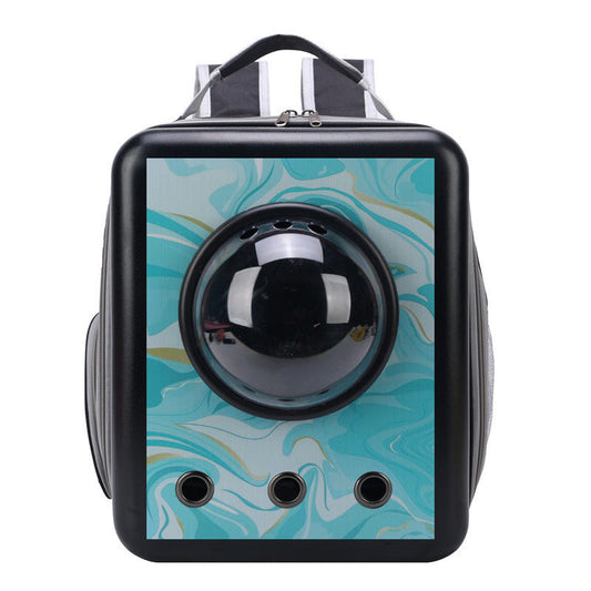 KFX-6337213 Large-capacity Space Capsule Pet Carrier for Cats and Small Dogs