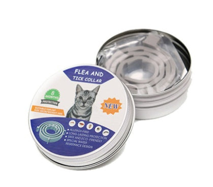 KFX-6402493 Adjustable Dog and Cat Flea and Tick Prevention Collar for Children