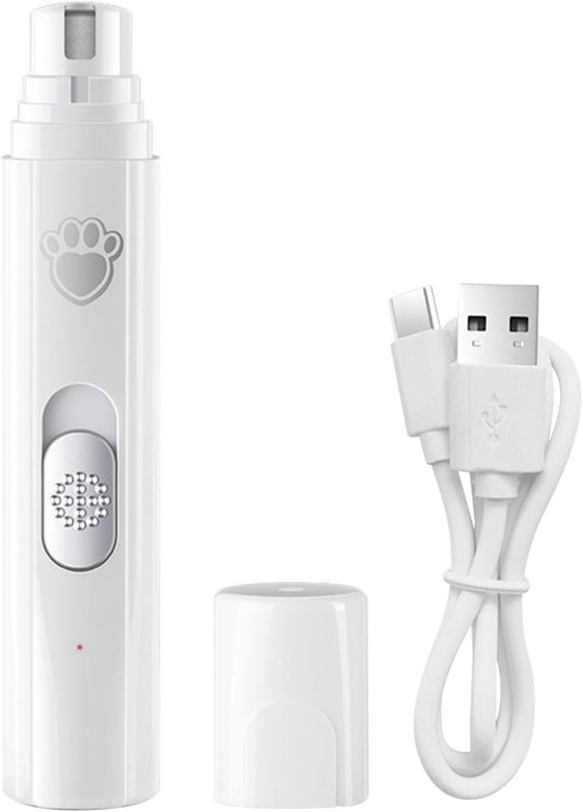 KFX-6511805 Electric Pet Nail Clipper and Grinder with Ergonomic Stainless Steel Design