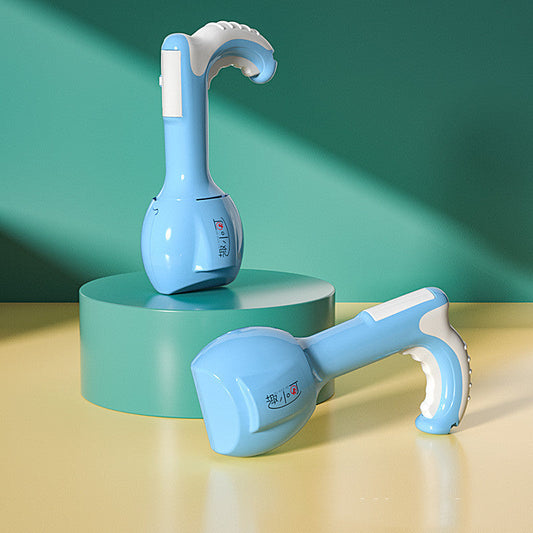 KFX-6836029 Pet Waste Collection Tool with 100 Garbage Bags - Durable Plastic Toilet Picker