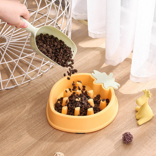 KFX-7168957 Slow Feeder Dog Bowl with Unique Maze Design for Healthy Eating, Non-Slip Base, BPA-Free Material