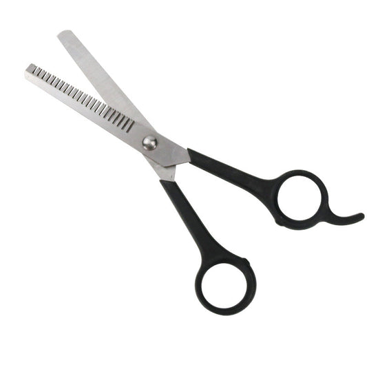 KFX-7262013 Professional Pet Thinning Shears - 17cm Stainless Steel Dog and Cat Grooming Scissors