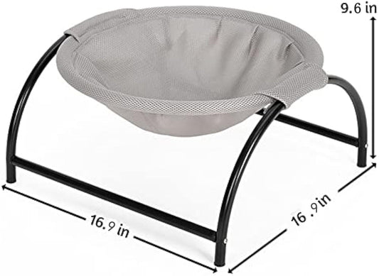 KFX-7594941 Breathable Removable Cat Hammock Bed - Washable Hanging Nest for Indoor Cats