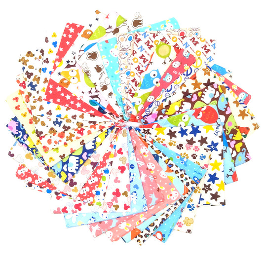 KFX-7919933 Triangle Drool Towel for Dogs - Casual Cloth Pet Accessory in Two Sizes