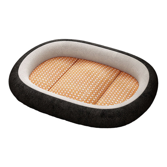 KFX-8871485 Pet Supplies Summer Cool Nest Removable and Washable Cotton Pet Bed