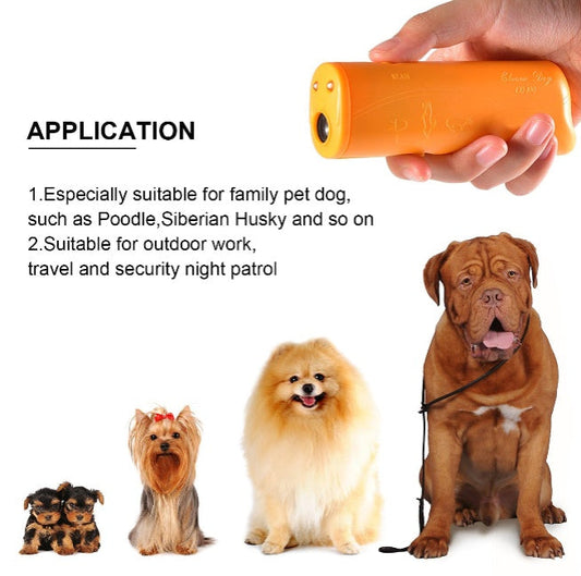 KFX-9669181 Ultrasonic Dog Training and Bark Control Device with High-Frequency Sound