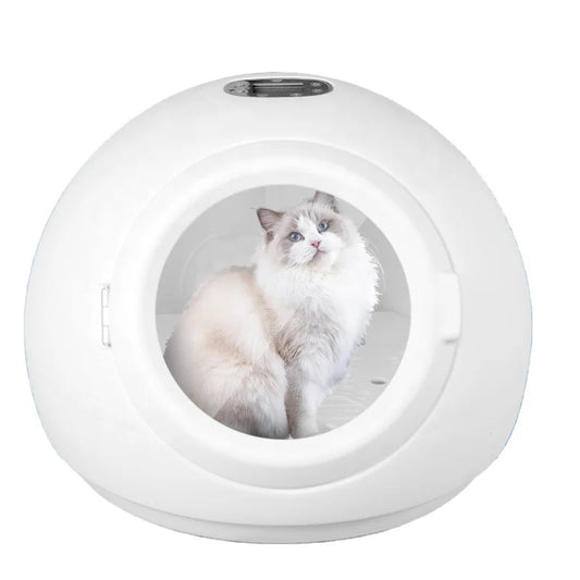 KFX-974035 55L Eco-Friendly Pet Dryer Box for Cats and Small Animals - Low Noise Automatic Grooming Machine