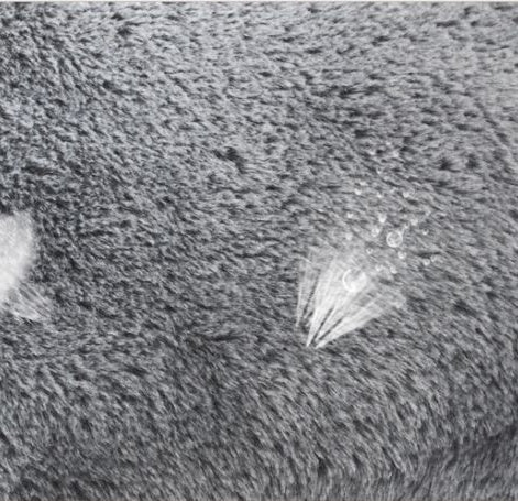 KFX-9760189 Cozy Semi-Closed Round Pet Nest with Plush Material and Dual Use