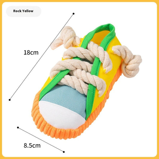 Dog Sound Slippers Toy Self-Hi Relieving Stuffy Bends And Hitches Molar