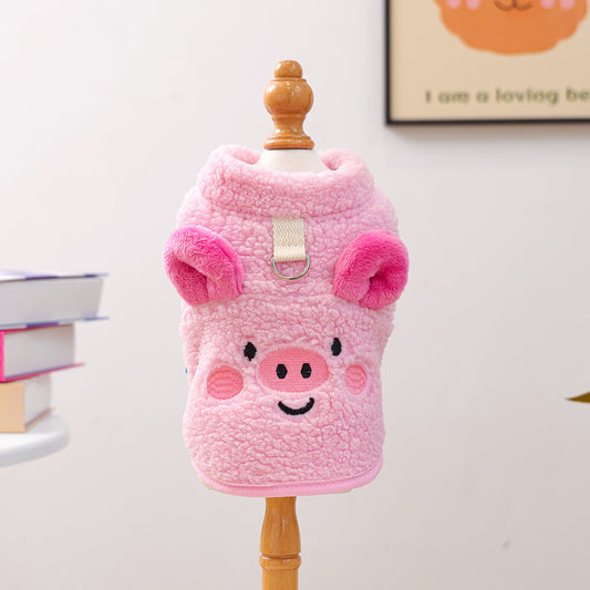 Dudu Lambswool Pig-Style Thermal Vest